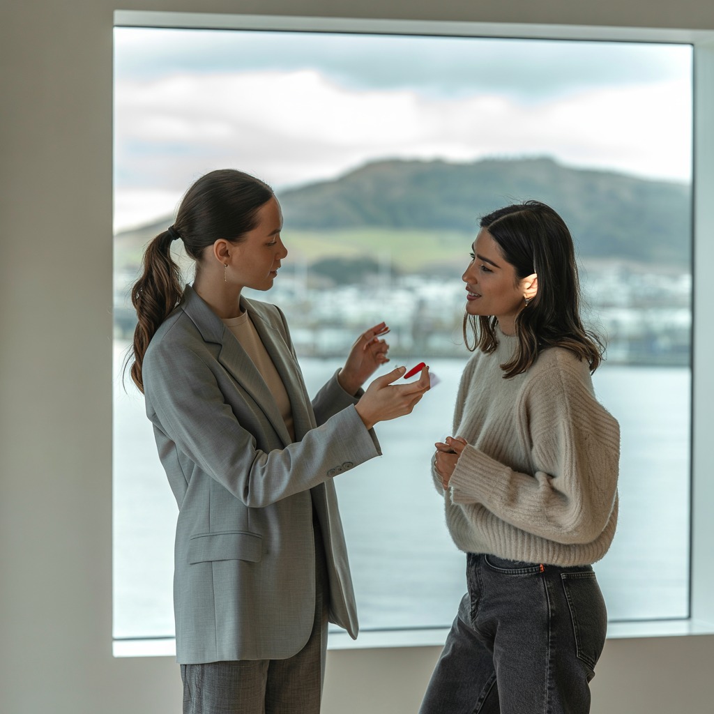 Client meeting in Wellington